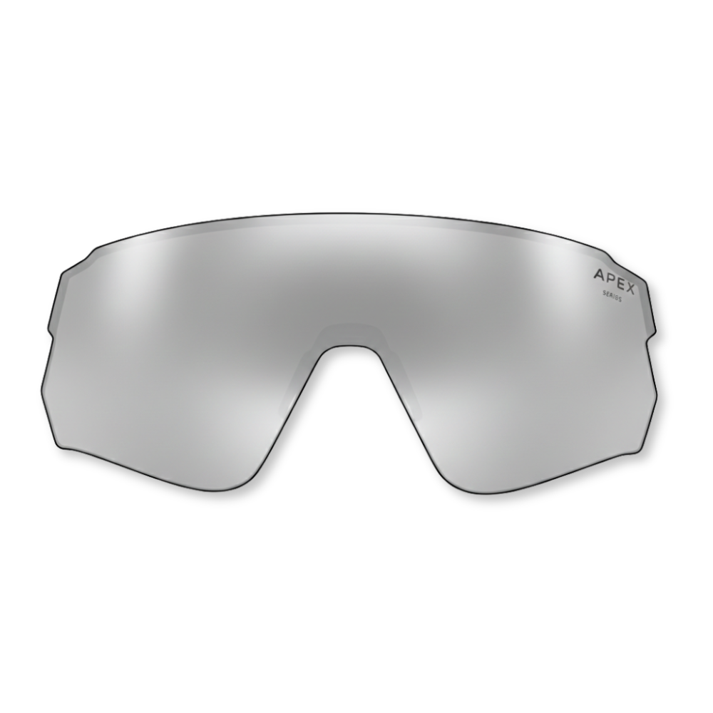 APEXX LGND Glasses Replacement Silver Smoke Anti Fog Lens