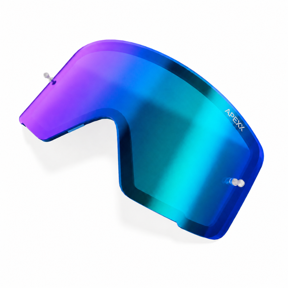 Emerald Green TrueView photochromic goggle lens