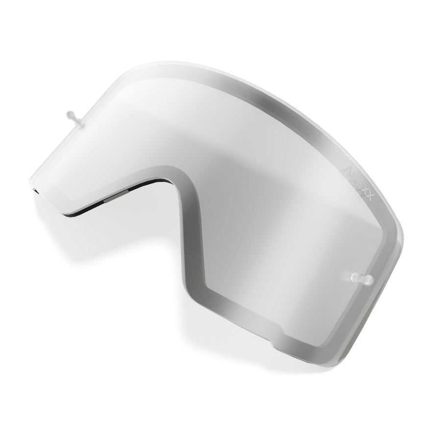 Clear goggle lens