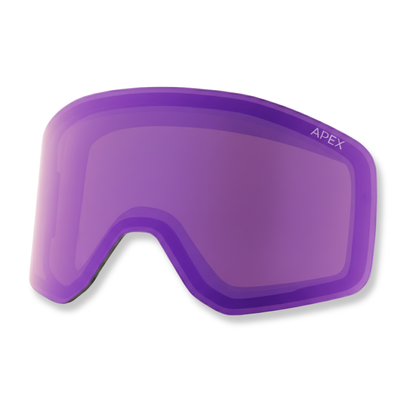 TrueView Photochromic Goggle Anti Fog Lens - Purple