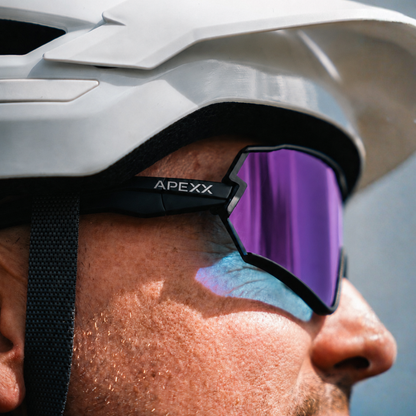 TrueView Photochromic Glasses Anti Fog Lens - Purple