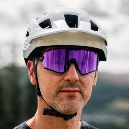 TrueView Photochromic Glasses Anti Fog Lens - Purple