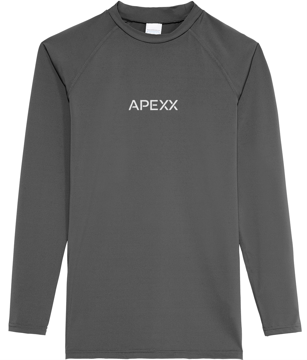 APEXX Core Long Sleeve Jersey in Charcoal