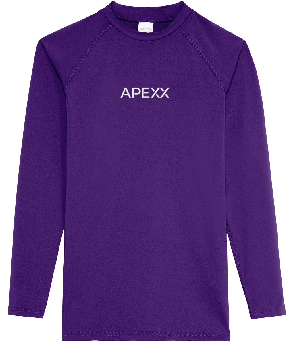 APEXX Core Long Sleeve Jersey in Galaxy Purple