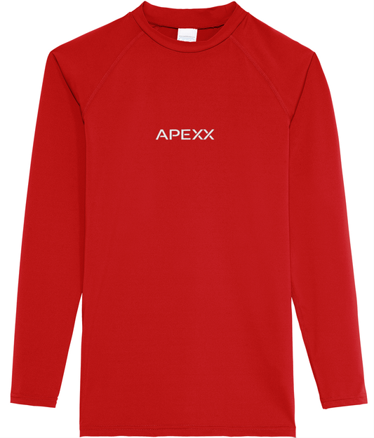 APEXX Core Long Sleeve Jersey in Pulse Red
