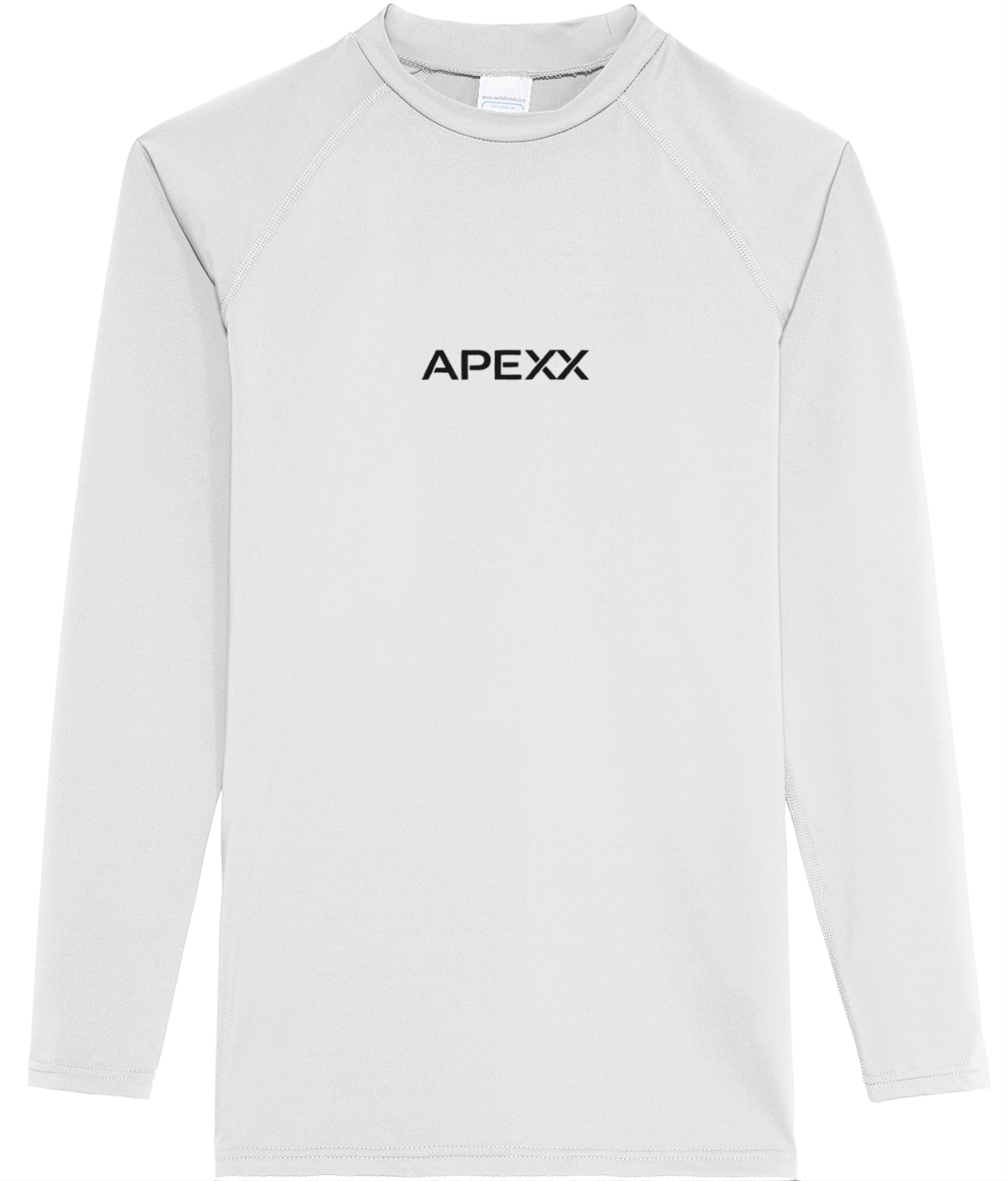 APEXX Core Long Sleeve Jersey in Arctic White