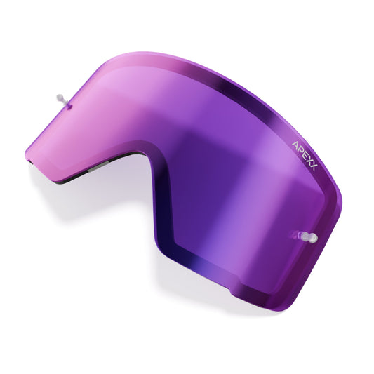 Photochromic goggle lens