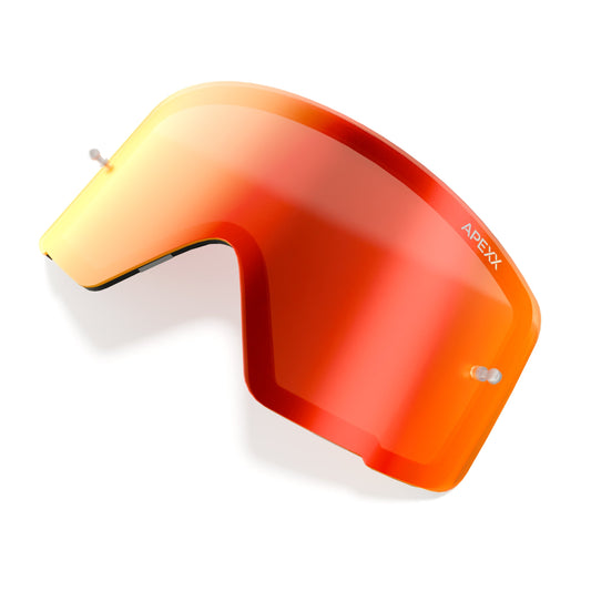 Revo Red goggle lens